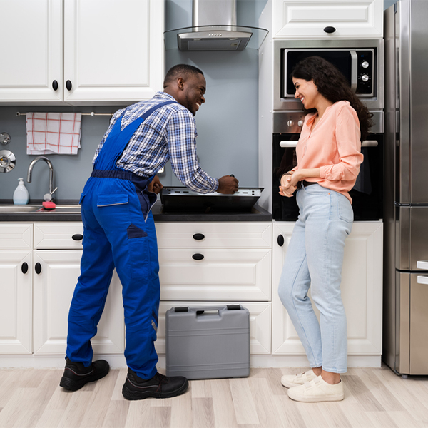 what kind of warranty do you offer on your cooktop repair services in Barksdale Texas